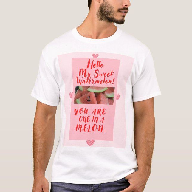 Camiseta One in a Melon Gift for Lovers (Frente)