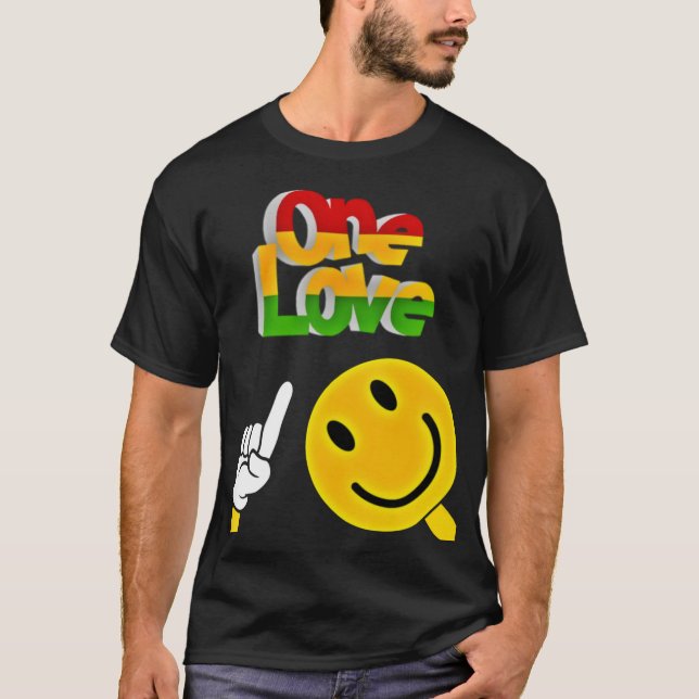 Camiseta "One Love-2" T-Shirt (Frente)