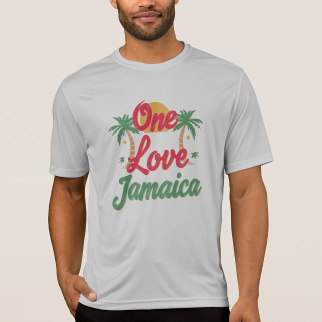 Camiseta One love jamaica (Frente)
