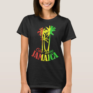 Camiseta One Love Jamaica Caribe Férias Reggea Sentir Va