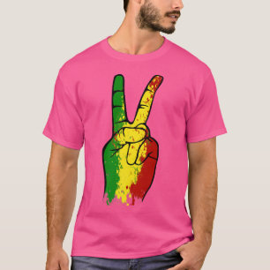 Camiseta One Love Jamaica T Shirt Rasta Reggae Music Caribb