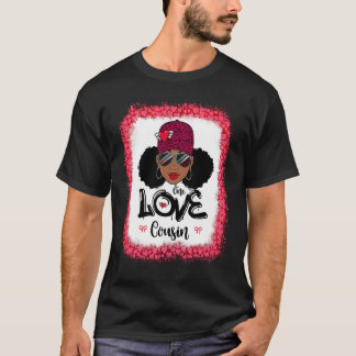 Camiseta One Loved Cousin Black Mom African American Women 