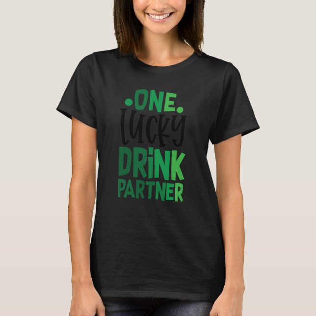 Camiseta One Lucky Drink Partner C Irish Ireland (Frente)