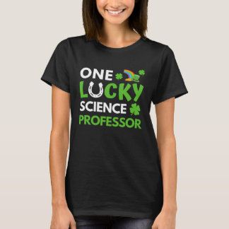 Camiseta One Lucky Science Professor St Patricks Day, Biolo