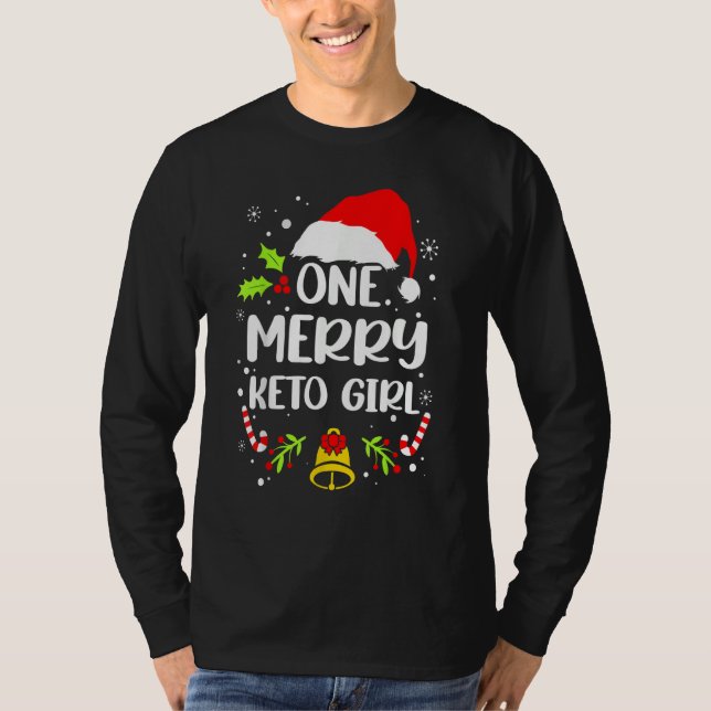 Camiseta One Merry Keto Girl (Frente)