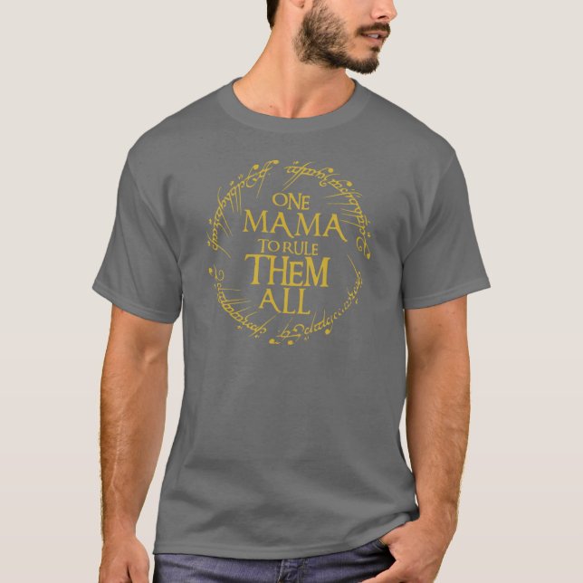 Camiseta One Momo Rulehem All Mama Christmas boy funny (Frente)