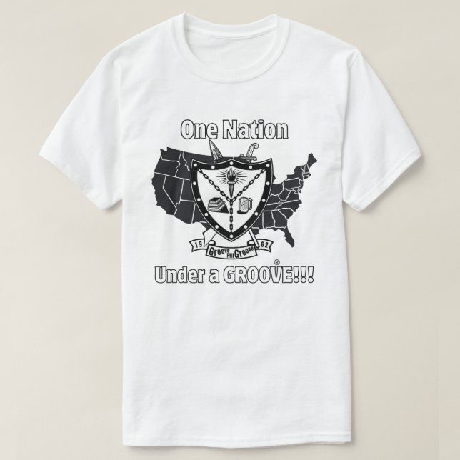 Camiseta One Nation (Frente do Design)