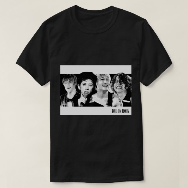 Camiseta ONE OK ROCK - 2 T-Shirt Clássico (Frente do Design)