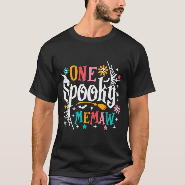 Camiseta One Soky Memaw Shirt Funny Halloween Soky Grandma  (Frente)