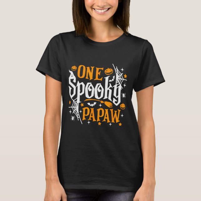 Camiseta One Soky Papaw Shirt Funny Halloween Soky Grandpa  (Frente)