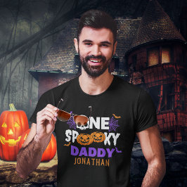 Camiseta One Spooky Daddy, Fun Halloween Family