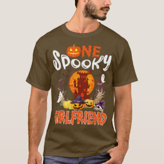 Camiseta One Spooky Funny Girlfriend Halloween Couple Costu