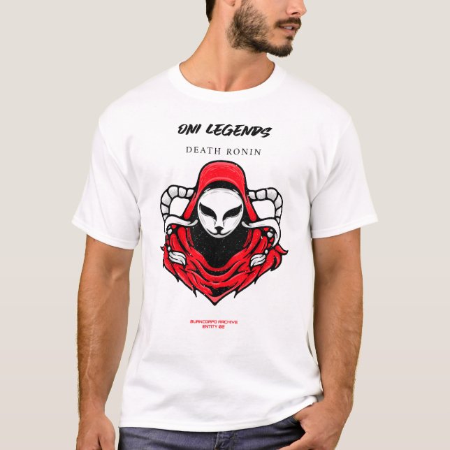 Camiseta Oni Legends – Death Ronin | BurnCorpo (Frente)