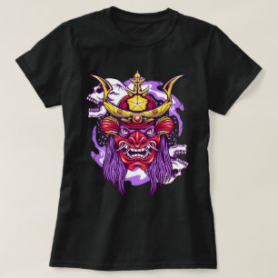 Camiseta Oni Máscara e Caveira