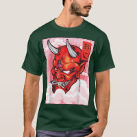 Oni Mask Demon Mask Yokai Kawaii Japonês