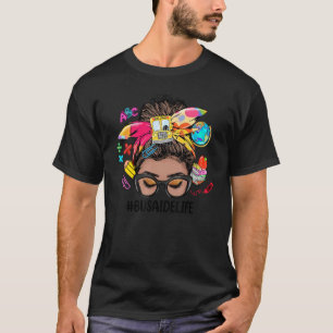 Camiseta Ônibus Aide A Vida Maldita Manda As Negras De Volt