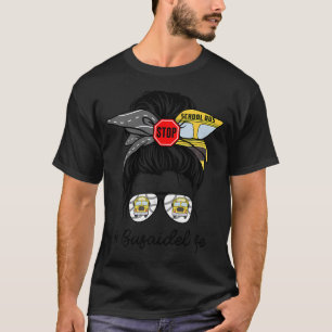 Camiseta Ônibus Aide Vida Mensal Cabelo de Arco Engraçado U