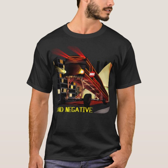 Camiseta Ônibus com Posicionamento de Terra Negativo (Frente)