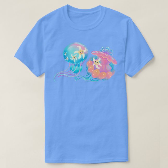 Camiseta Ônibus de águas-vivas (Frente do Design)