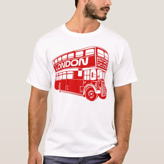 Camiseta Ônibus de Londres (Frente)