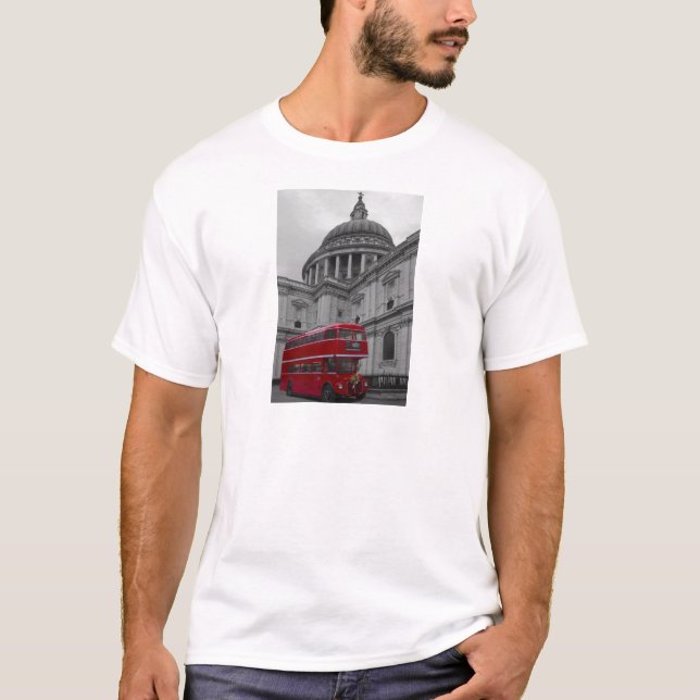 Camiseta Ônibus do vermelho de Londres (Frente)