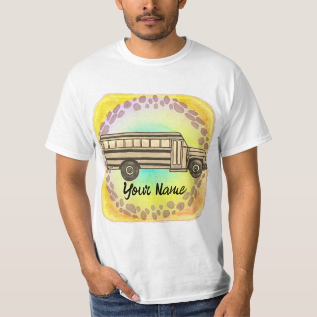 Camiseta Ônibus escolar (Frente)