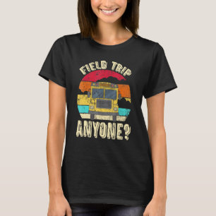 Camiseta Ônibus Escolar Amarelo Retroativo para Condutor de