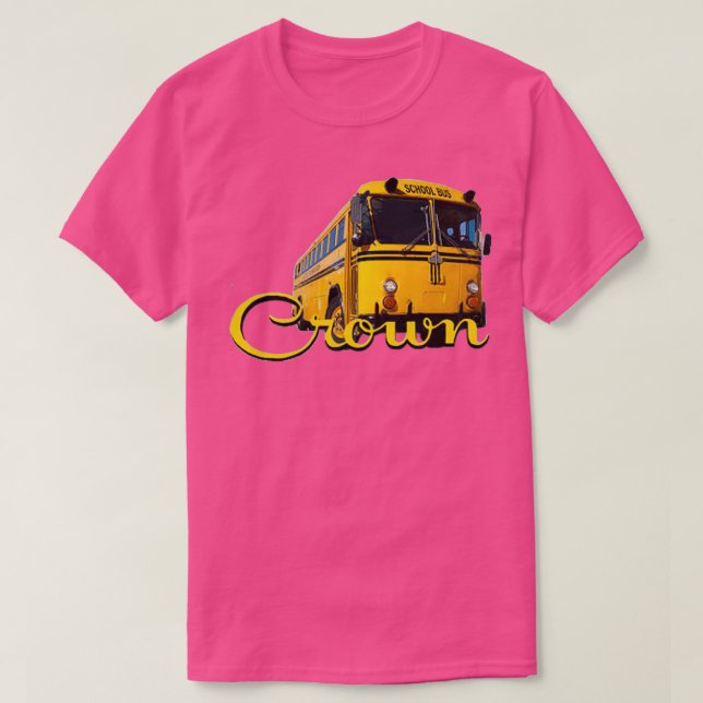 Camiseta Ônibus Escolar da Coroa (Frente do Design)