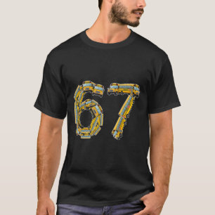 Camiseta Ônibus Escolar Divertido 67 Agradecimento aos Prof