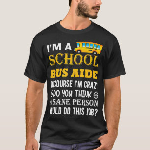 Camiseta Ônibus Escolar Vive Engraçado De Volta À Escola