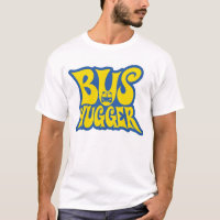 Ônibus Hugger de CPT com texto amarelo