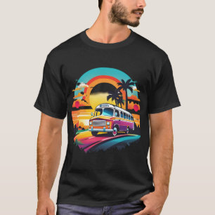 Camiseta Ônibus Retroativo Ao Sol