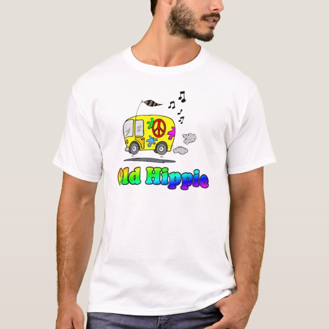 Camiseta Ônibus velho do Hippie (Frente)