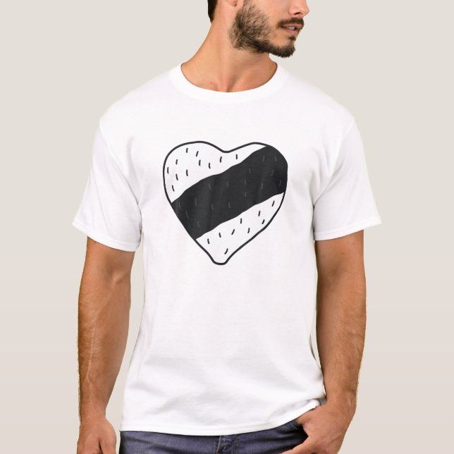 Camiseta Onigiri Rice Balls Collection Cuja Comida japonesa (Frente)