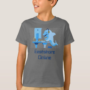 Camiseta Online de Golfinhos para Cinzas de fumaç