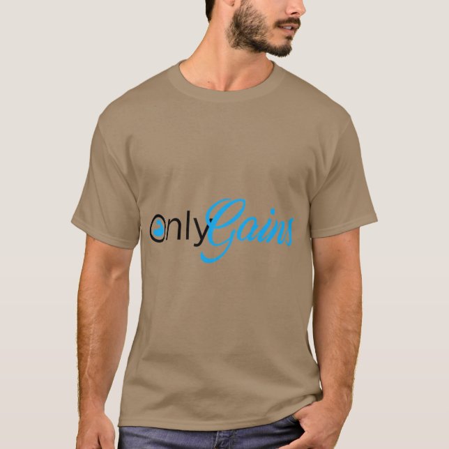Camiseta Only gains friends (Frente)