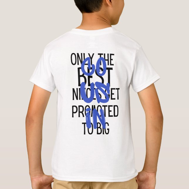 Camiseta only the best nieces get promoted to big cousin (Verso)