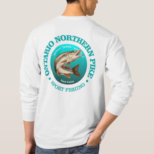 Camiseta Ontario Pike Fisheries (Verso)
