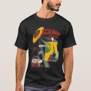 Camiseta Onu Voando Saucer Invasão de Cerveja de 1950 Ficçã