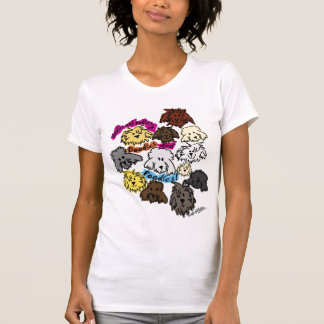 Camiseta oodles e oodles dos Doodles e do t-shirt das