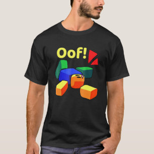 Camiseta OOF Blox Noob Gamer Para Gamers