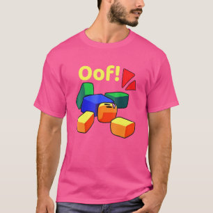 Camiseta OOF Blox Noob Gamer Para Gamers