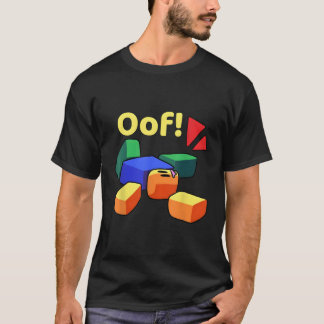 Camiseta Oof Funny Blox Noob Gifs Para Gamers T For C