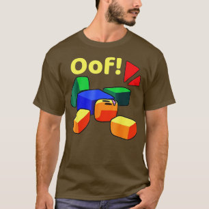 Camiseta OOF Funny Blox Noob Gifs Para Gamers T Shirt