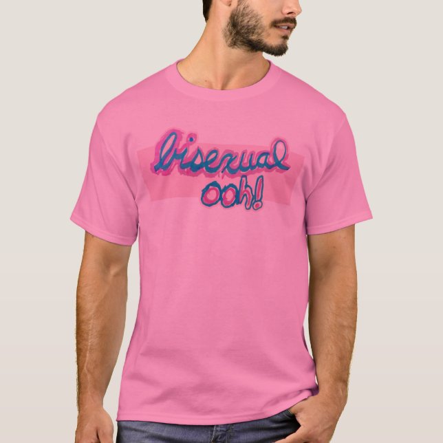 Camiseta Ooh bissexual! (Frente)