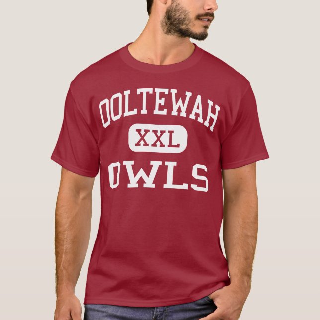 Camiseta Ooltewah - corujas - segundo grau - Ooltewah (Frente)