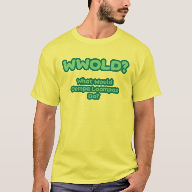 Camiseta Oompa Loompa (Frente)
