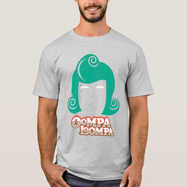 Camiseta Oompa Loompa Hair Graphic (Frente)