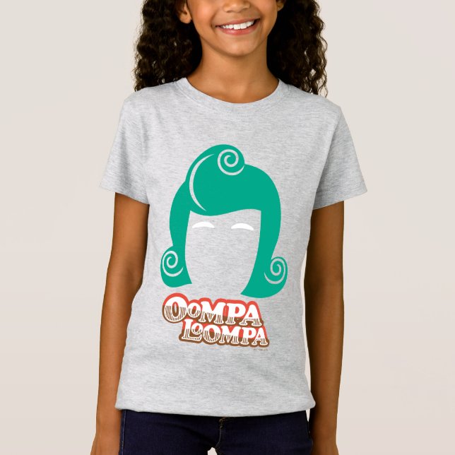 Camiseta Oompa Loompa Hair Graphic (Frente)