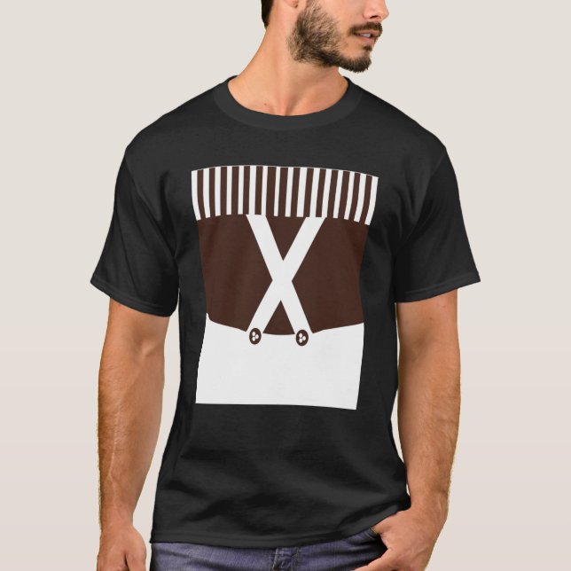Camiseta Oompa Loompa Outfit Theme Graphic (Frente)